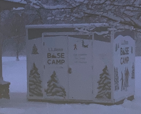 LL Bean Base Camp First Snow